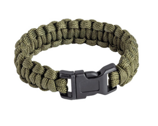 Bracelet de Survie Paracorde Noir – S/M/L - NUB-PRO