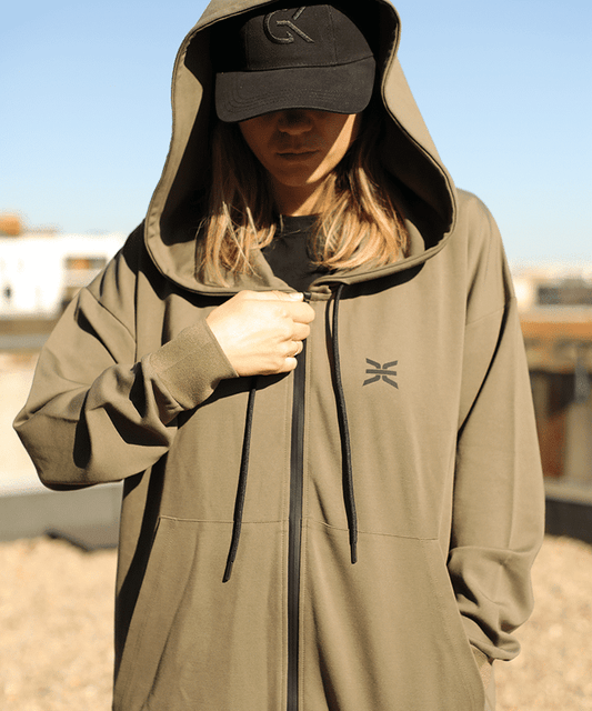 Cardigan Femme Anonymous Kaki