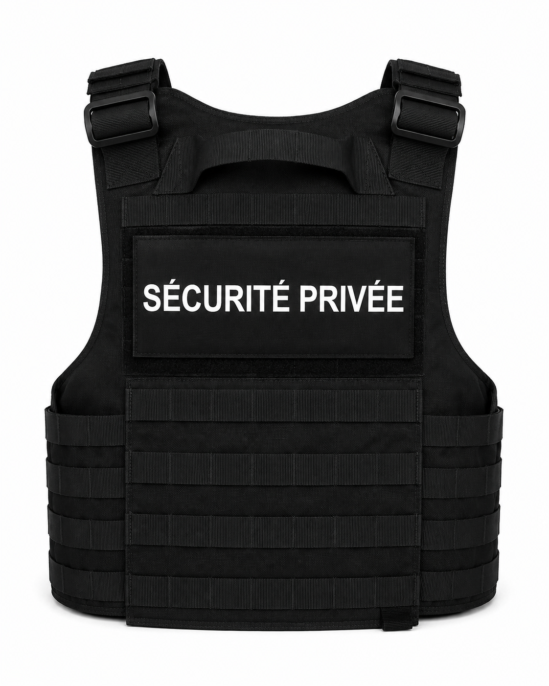 Gilet Porte-Plaque Balistique — Système MOLLE — Largage Rapide | NUB by MF Technology