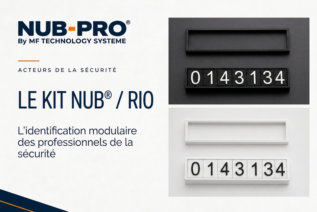 NUB-PRO By MF TECHNOLOGY SYSTEME présente le KIT NUB® / RIO, avec ses versions noire et blanche