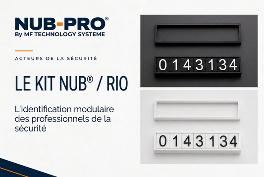 NUB-PRO By MF TECHNOLOGY SYSTEME présente le KIT NUB® / RIO, avec ses versions noire et blanche