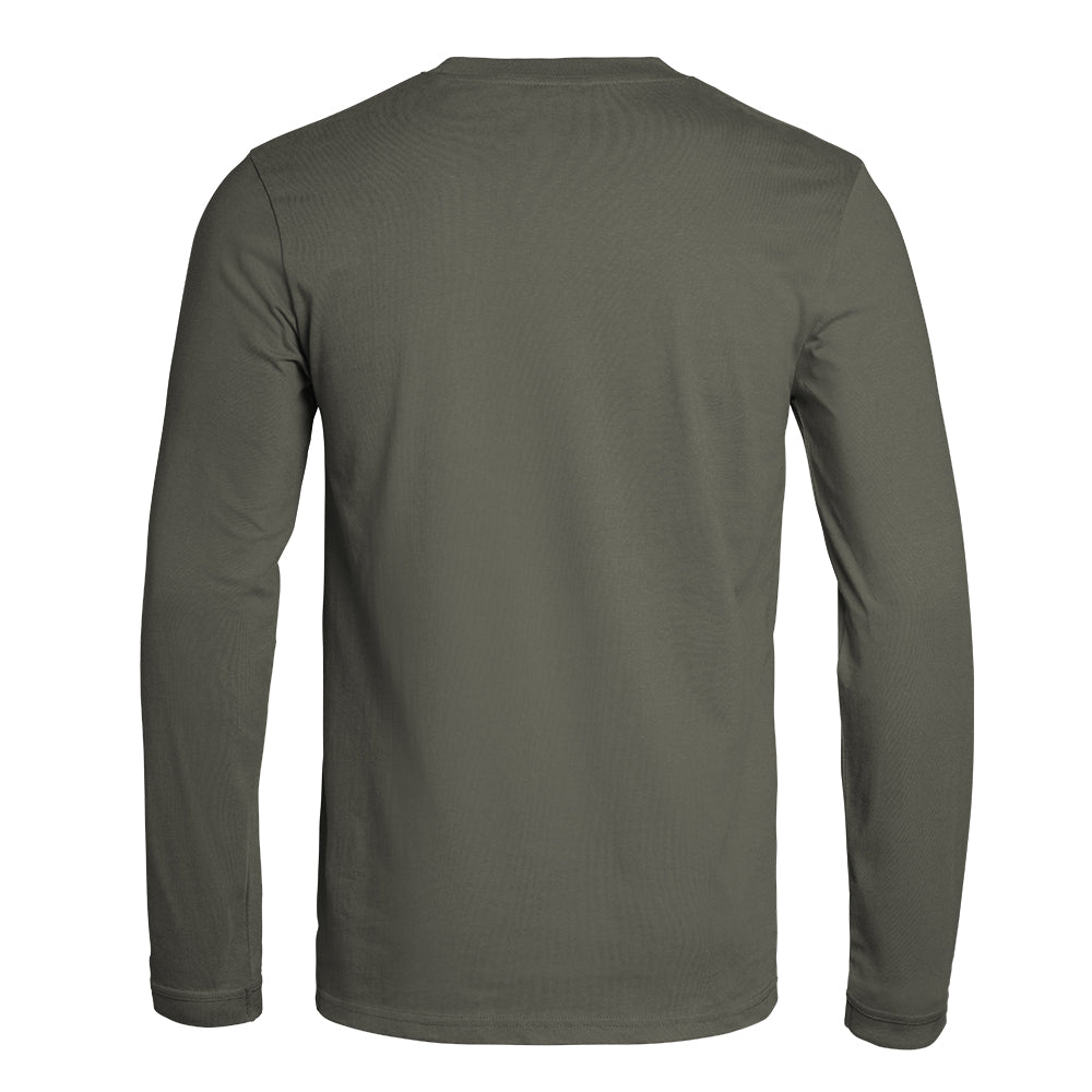 T-shirt STRONG manches longues vert olive