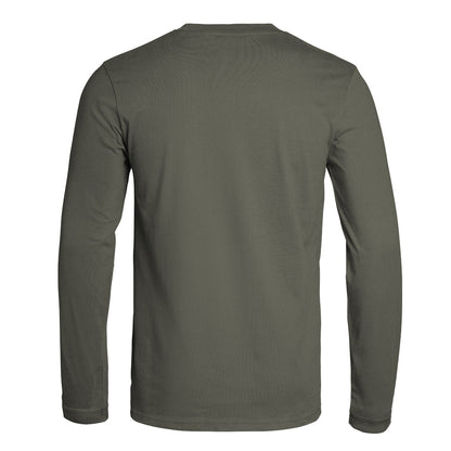 T-shirt STRONG manches longues vert olive