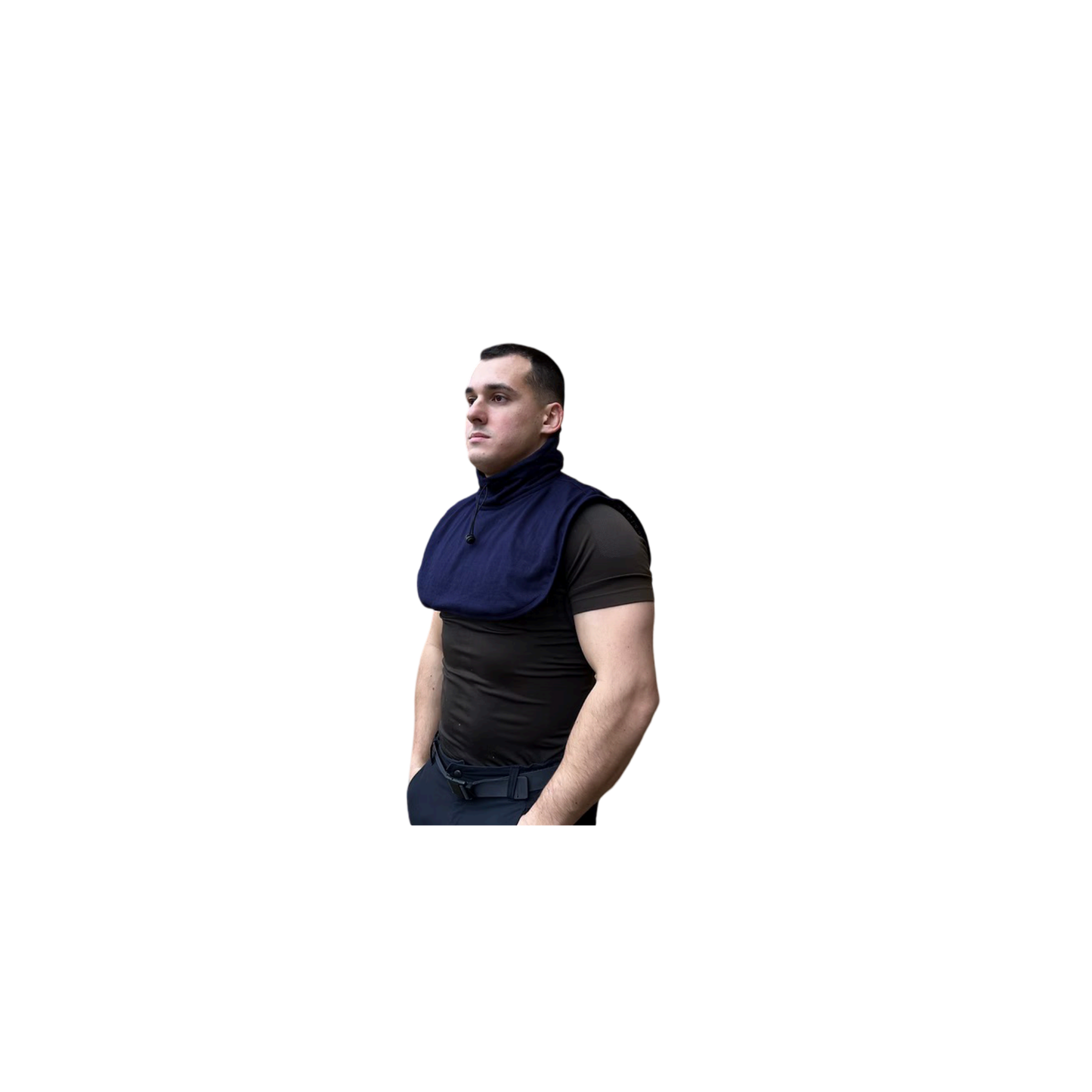 Tour de Cou Long Anti-Couteau — Protection Étendue Cou & Torse