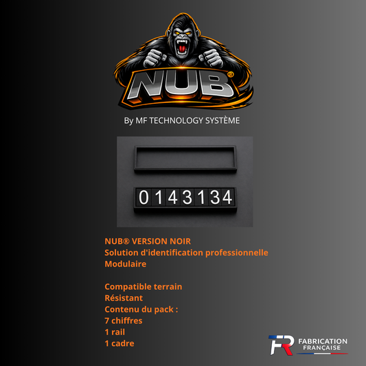 NUB® Unique - Kit Identification Personnalisé