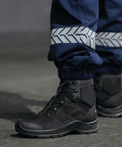 Pantalon Sécurité Privée marine avec bandes HV - GK SAFETEK®️