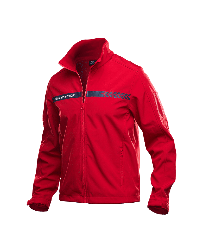 Softshell Sécurité Incendie – GK SAFETEK®️