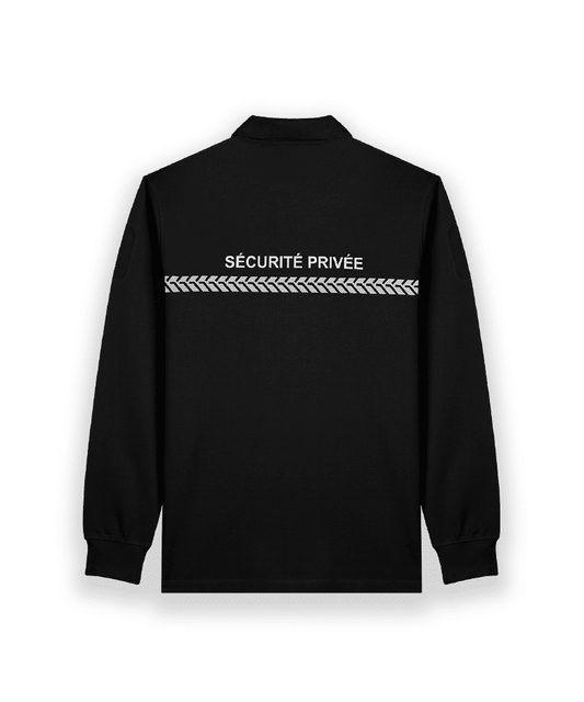 Polo Manches Longues Sécurité Privée – GK SAFETEK®