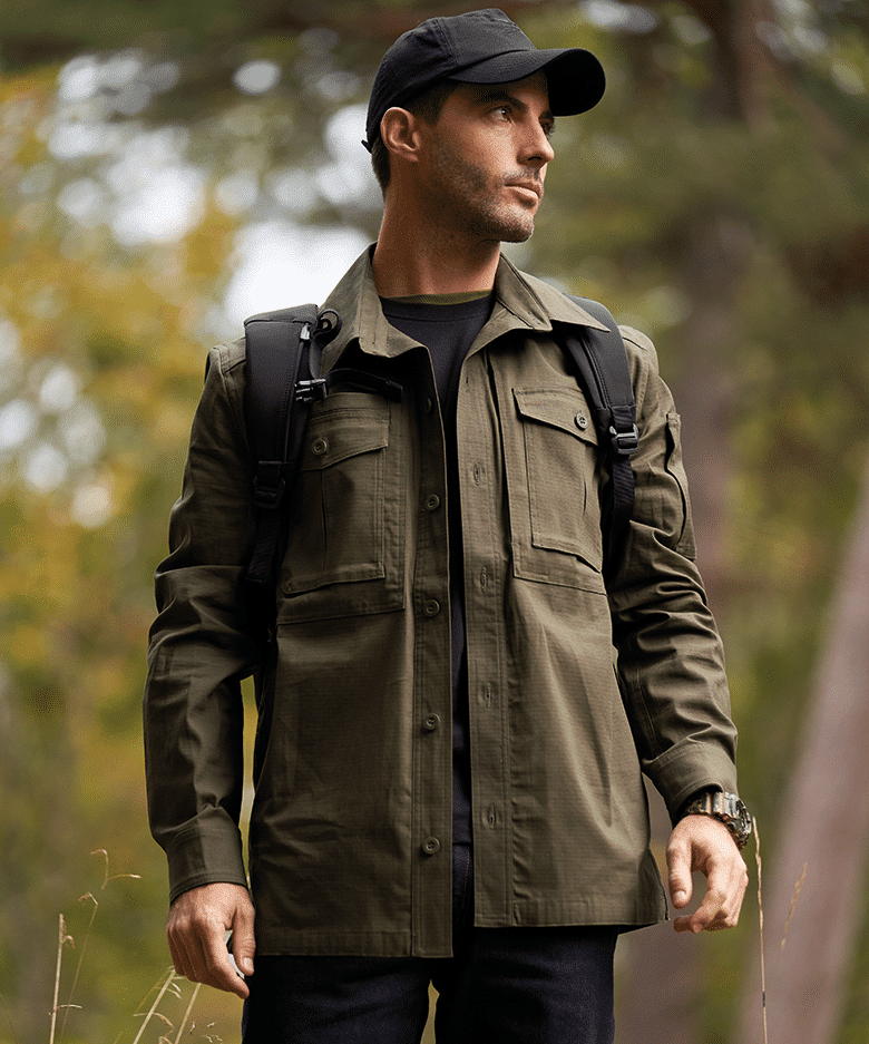 Chemise Rogue Ripstop Kaki - GK