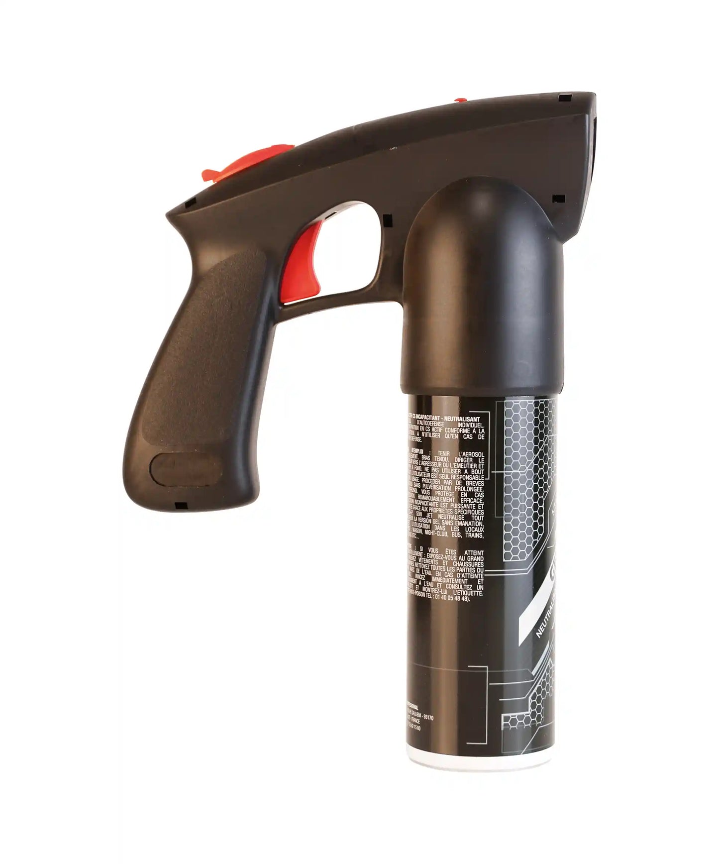 Aérosol Gel Actif CS 300ml Poignée Prodesign – DEFENSE ONE