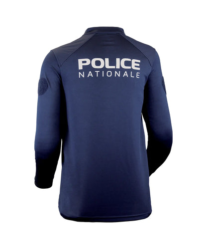 Polo Manches Longues Police Nationale - Marine