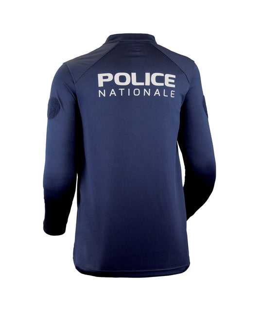 Polo Manches Longues Police Nationale - Marine
