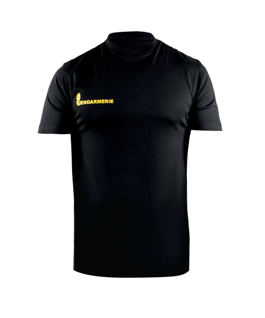T-shirt Gendarmerie - Inscription jaune