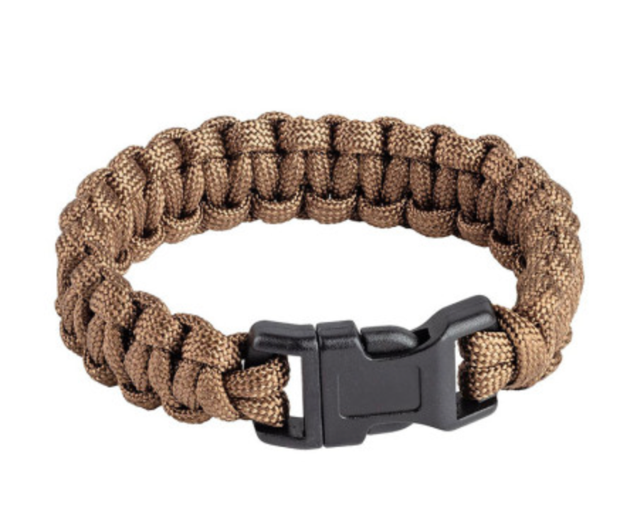 Bracelet de Survie Paracorde Noir – S/M/L - NUB-PRO
