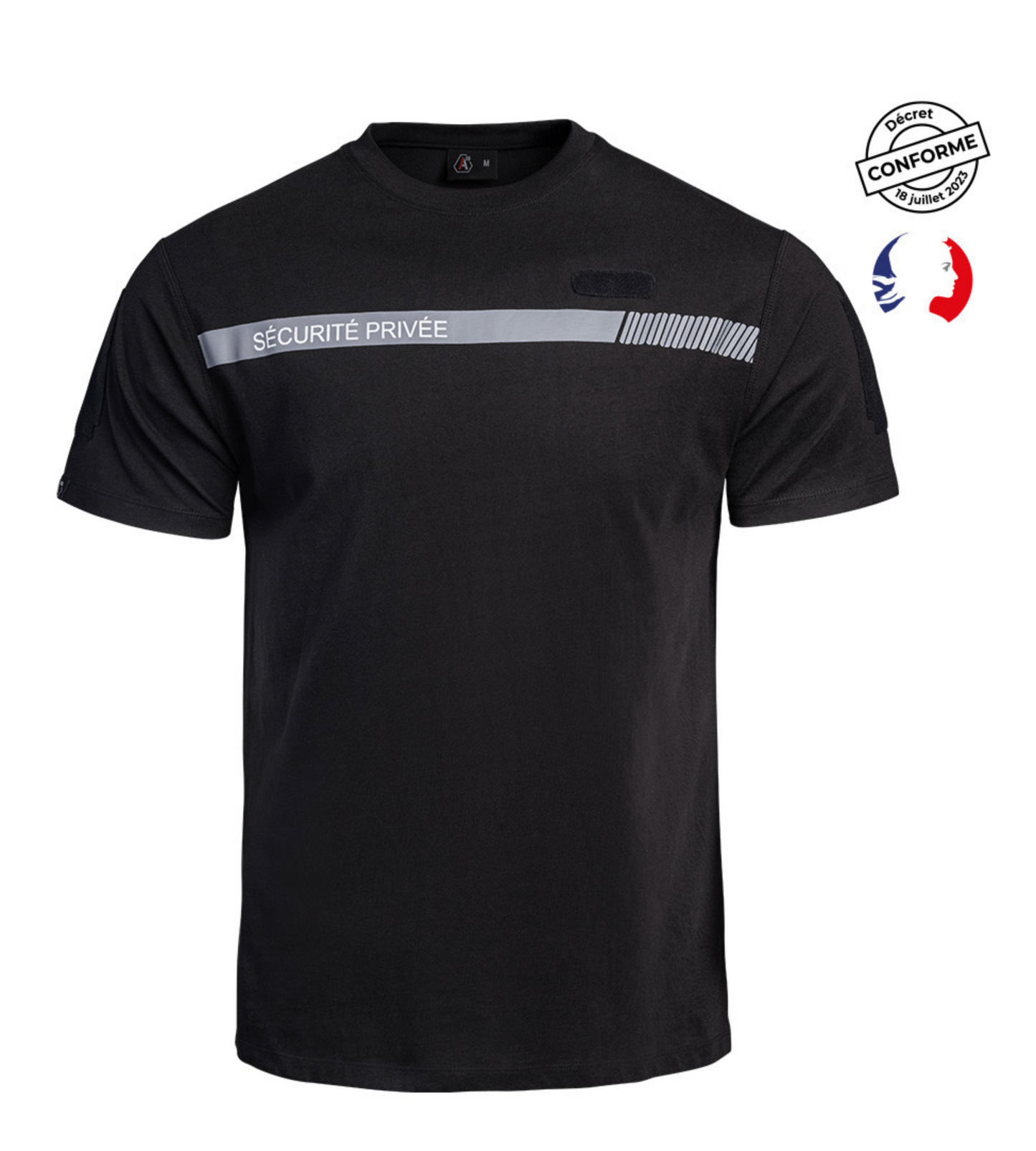 T-shirt SÉCU-ONE Sécurité Privée blanc