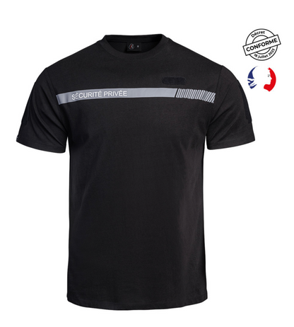 T-shirt SÉCU-ONE Sécurité Privée blanc