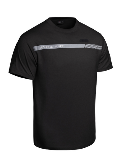 T-shirt SÉCU-ONE Sécurité Privée blanc