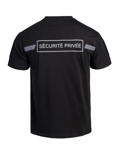 T-shirt SÉCU-ONE Sécurité Privée blanc