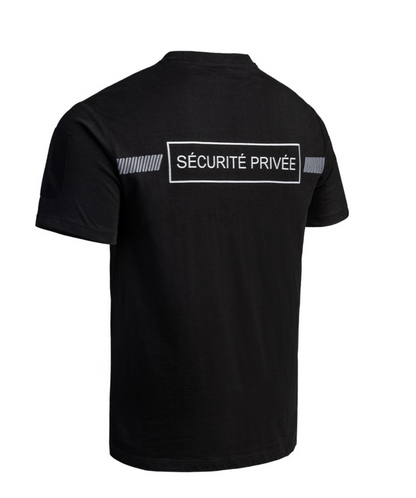 T-shirt SÉCU-ONE Sécurité Privée blanc