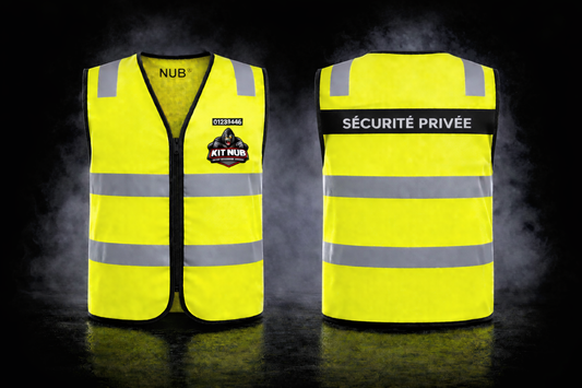 Gilet Haute Visibilité Sécurité Privée NUB®