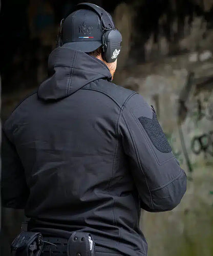 Softshell Ripstop Noire - GK DUTYCALL