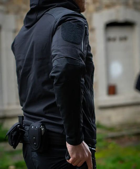 Softshell Ripstop Noire - GK DUTYCALL