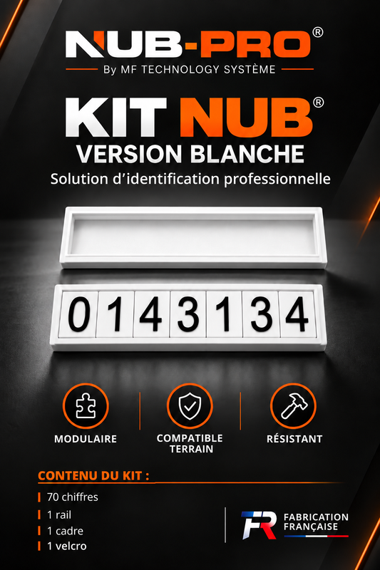 Kit NUB® Identification Personnel