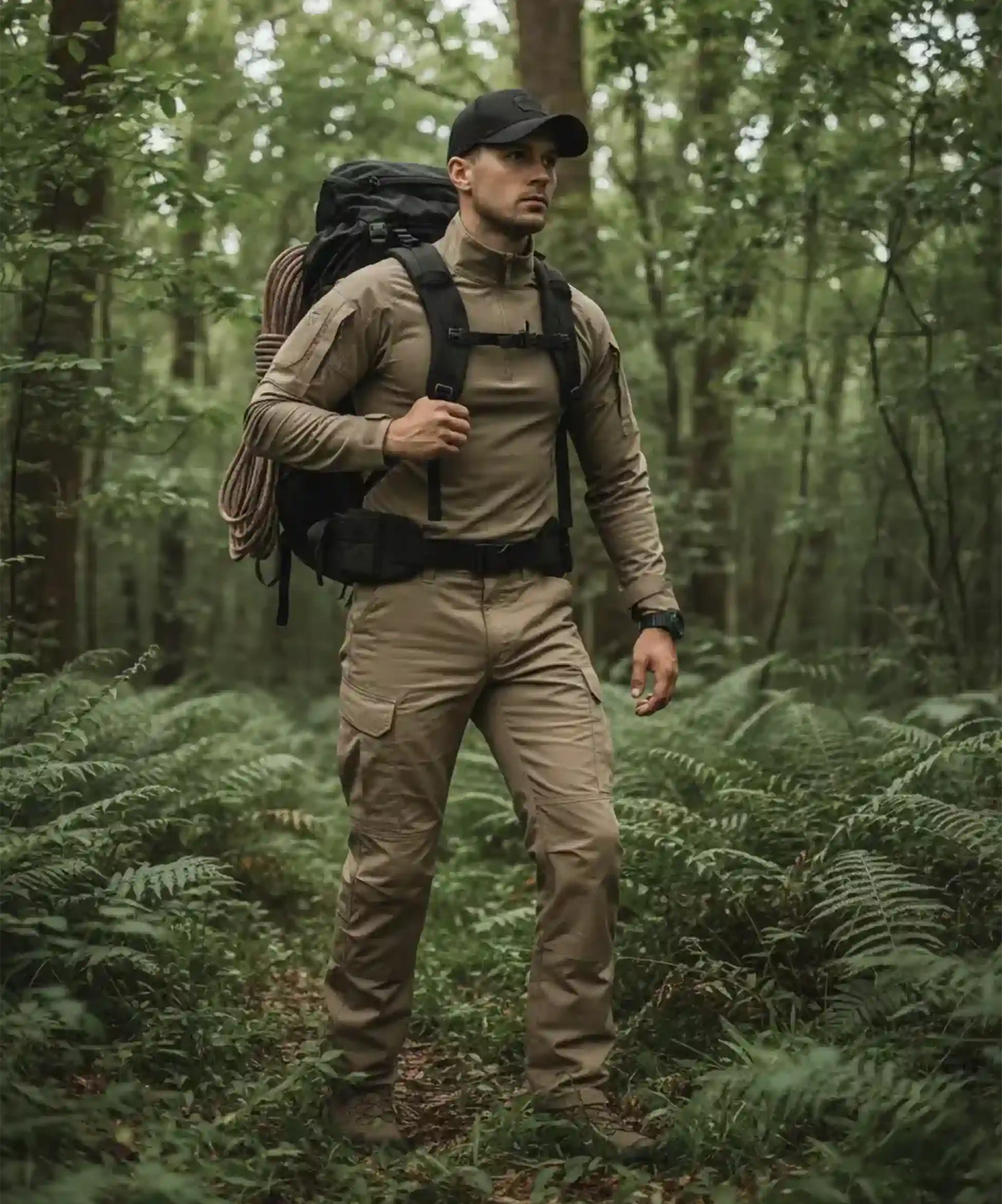 Chemise Ubas Coyote - GK DUTYCALL
