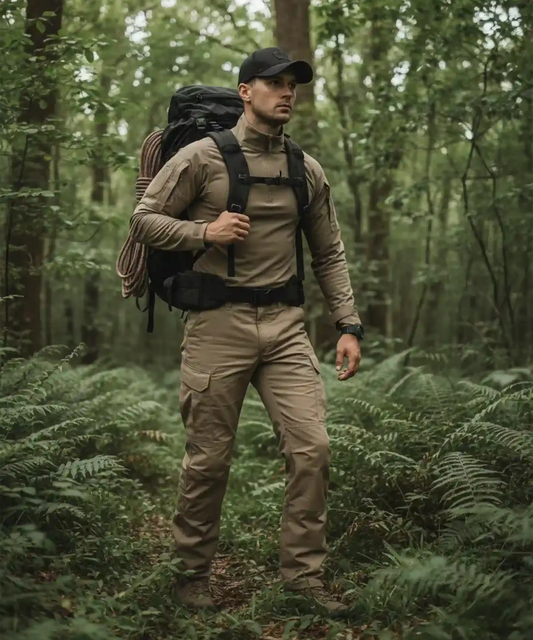 Chemise Ubas Coyote - GK DUTYCALL