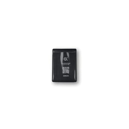 SUPPORT POUR CARTE PROFESSIONNELLE AVEC VELCRO NOIR – LOT DE 10 GK SAFETEK®
