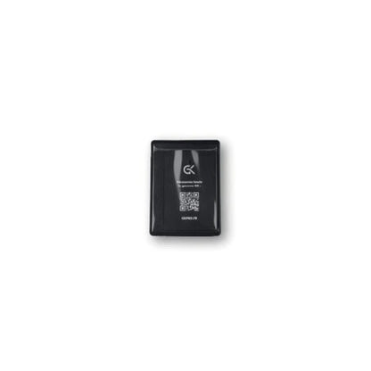 SUPPORT POUR CARTE PROFESSIONNELLE AVEC VELCRO NOIR – LOT DE 10 GK SAFETEK®